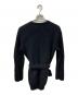 Maison Margiela (メゾンマルジェラ) デコルテカーディガン ブラック サイズ:SIZE XS：15000円