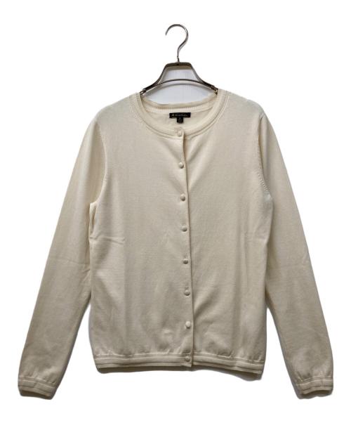 BROOKS BROTHERS（ブルックスブラザーズ）BROOKS BROTHERS (ブルックスブラザーズ) シルクブレンドカーディガン アイボリー サイズ:	SIZE Mの古着・服飾アイテム