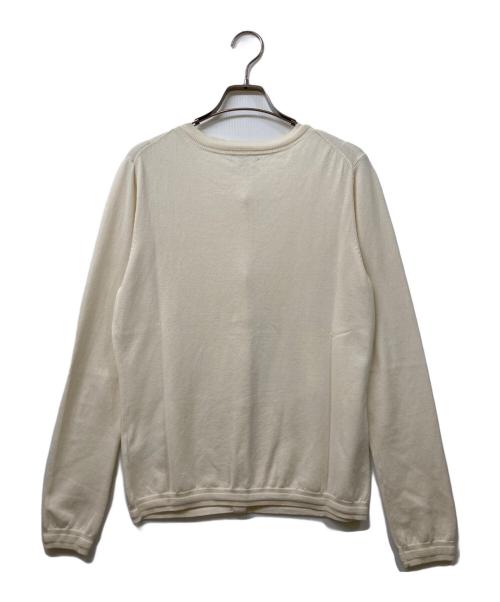 BROOKS BROTHERS（ブルックスブラザーズ）BROOKS BROTHERS (ブルックスブラザーズ) シルクブレンドカーディガン アイボリー サイズ:	SIZE Mの古着・服飾アイテム