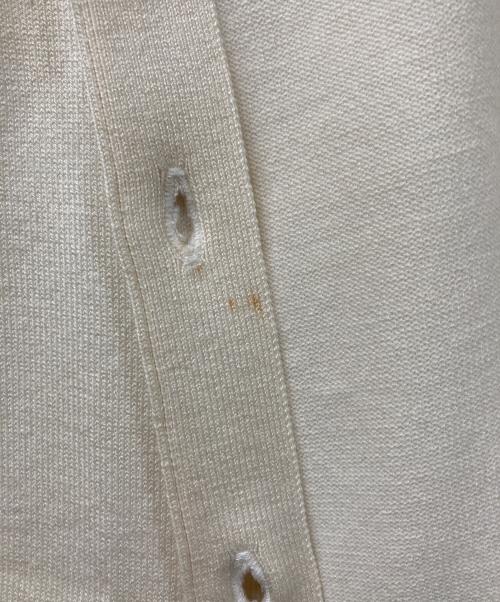 BROOKS BROTHERS（ブルックスブラザーズ）BROOKS BROTHERS (ブルックスブラザーズ) シルクブレンドカーディガン アイボリー サイズ:	SIZE Mの古着・服飾アイテム