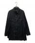 s'yte（サイト）の古着「WOVEN AND JERSEY COMBINATION REGULAR COLLAR SHIRT」｜ブラック