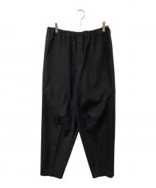 ISSEY MIYAKE MEN（イッセイミヤケメン）の古着「ワイドスラックス」｜ブラック