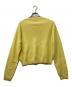 CABaN (キャバン) コットンカシミヤ クルーネックカーディガン イエロー サイズ:SIZE S：13000円
