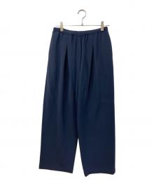 theory（セオリー）の古着「Admiral Crepe Pleated Pant」｜ネイビー