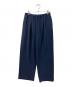 theory（セオリー）の古着「Admiral Crepe Pleated Pant」｜ネイビー