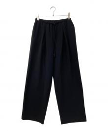 theory（セオリー）の古着「Admiral Crepe Pleated Pant」｜ブラック
