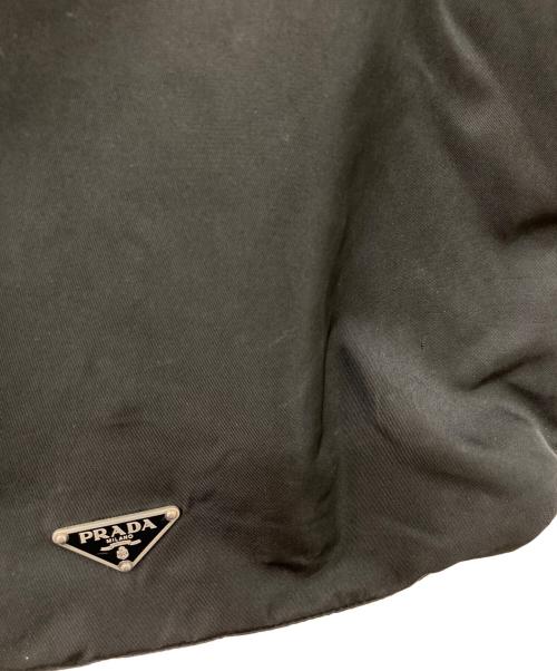 PRADA（プラダ）PRADA (プラダ) 花柄パッチワークトートバッグ ブラックの古着・服飾アイテム