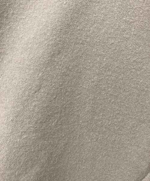 ANTHEM A（アンセム エー）ANTHEM A (アンセム エー) ノーカラーウールジャケット ベージュ サイズ:	SIZE Mの古着・服飾アイテム