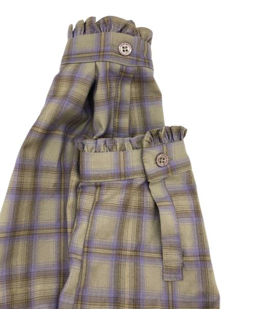 Lily Brown（リリーブラウン）Lily Brown (リリーブラウン) ホイップフリルヘムブラウス カーキ サイズ:SIZE 1の古着・服飾アイテム