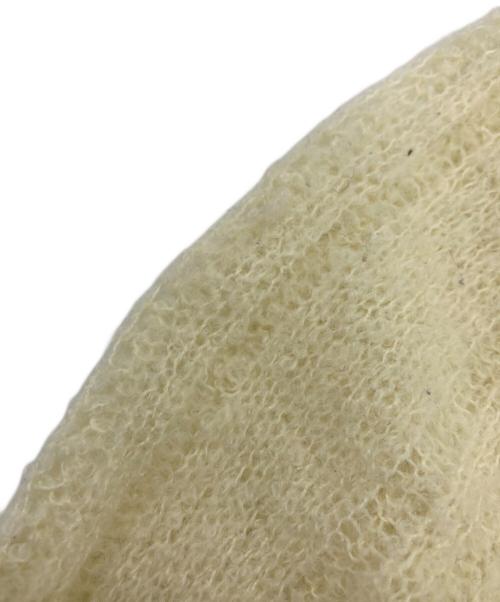 Snidel（スナイデル）Snidel (スナイデル) ラッフルデザインニットプルオーバー ベージュ サイズ:	SIZE 1の古着・服飾アイテム