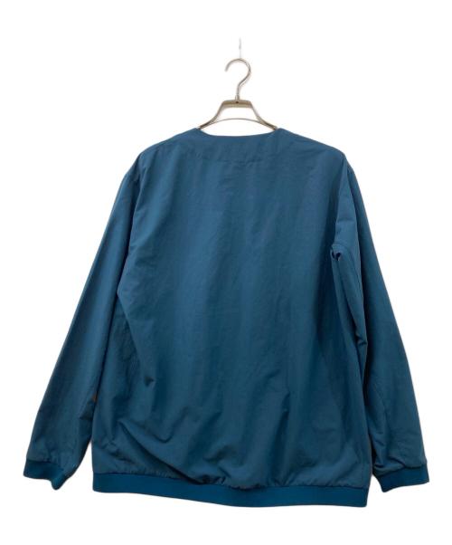 NANGA（ナンガ）NANGA (ナンガ) DotAir COMFY CARDIGAN ブルー サイズ:SIZE Mの古着・服飾アイテム