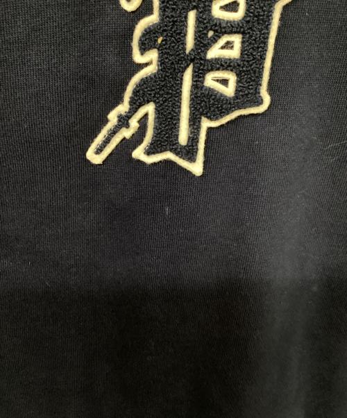POLO RALPH LAUREN（ポロ・ラルフローレン）POLO RALPH LAUREN (ポロ・ラルフローレン) スウェットスタジャン ネイビー×ホワイト サイズ:SIZE Lの古着・服飾アイテム