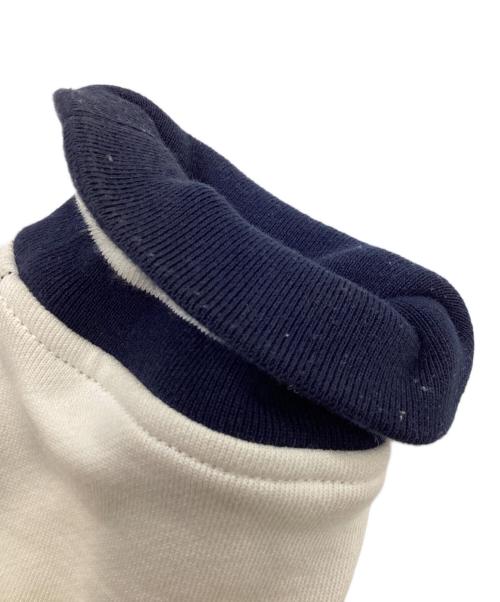POLO RALPH LAUREN（ポロ・ラルフローレン）POLO RALPH LAUREN (ポロ・ラルフローレン) スウェットスタジャン ネイビー×ホワイト サイズ:SIZE Lの古着・服飾アイテム