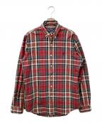 POLO RALPH LAURENポロ・ラルフローレン）の古着「チェックシャツ」｜レッド
