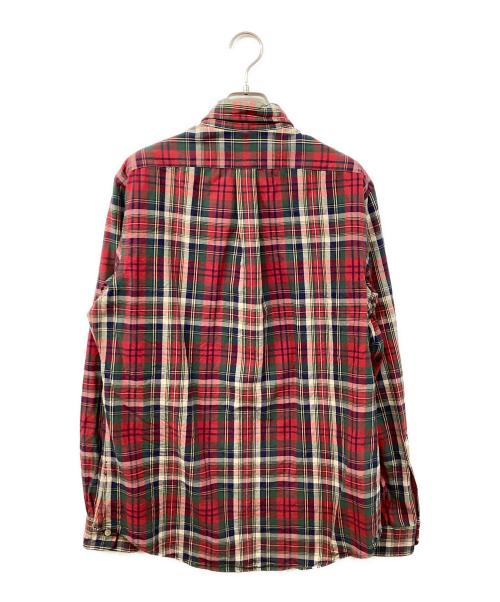 POLO RALPH LAUREN（ポロ・ラルフローレン）POLO RALPH LAUREN (ポロ・ラルフローレン) チェックシャツ レッド サイズ:Mの古着・服飾アイテム