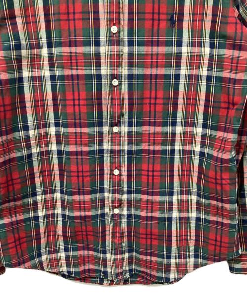POLO RALPH LAUREN（ポロ・ラルフローレン）POLO RALPH LAUREN (ポロ・ラルフローレン) チェックシャツ レッド サイズ:Mの古着・服飾アイテム
