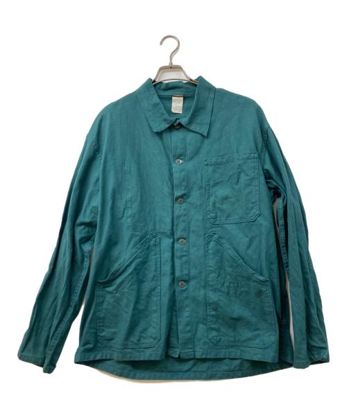 SONORCO（ソノルコ）SONORCO (ソノルコ) フレンチワークジャケット グリーン サイズ:SIZE 54の古着・服飾アイテム