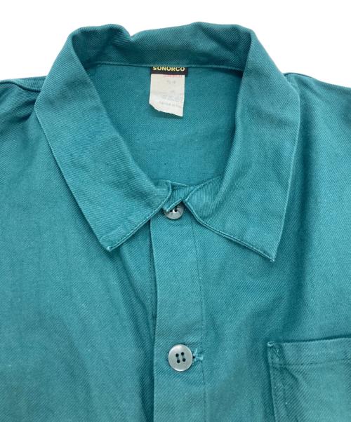 SONORCO（ソノルコ）SONORCO (ソノルコ) フレンチワークジャケット グリーン サイズ:SIZE 54の古着・服飾アイテム