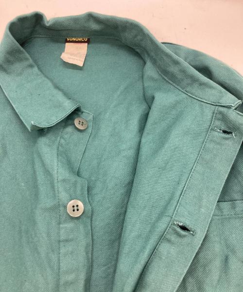 SONORCO（ソノルコ）SONORCO (ソノルコ) フレンチワークジャケット グリーン サイズ:SIZE 54の古着・服飾アイテム