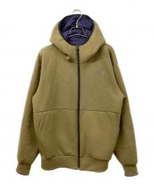 THE NORTH FACE（ザ ノース フェイス）の古着「リバーシブルテックエアーフーディ」｜カーキ