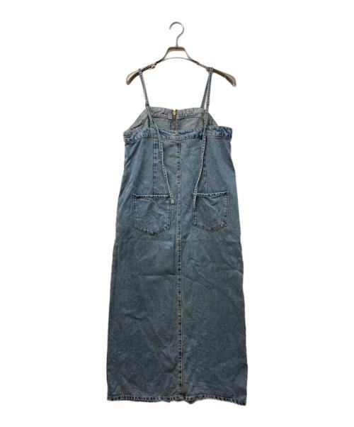 DOUDOU（ドゥドゥ）DOUDOU (ドゥドゥ) リヨセルデニムジャンスカ インディゴ サイズ:SIZE 38の古着・服飾アイテム