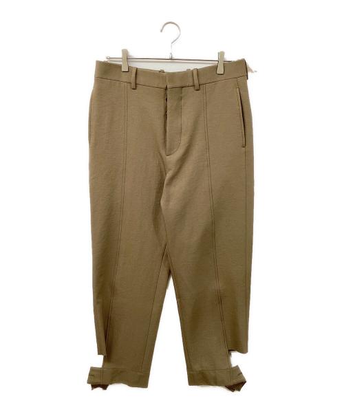 MARNI（マルニ）MARNI (マルニ) 裾デザインパンツ ブラウン サイズ:46の古着・服飾アイテム