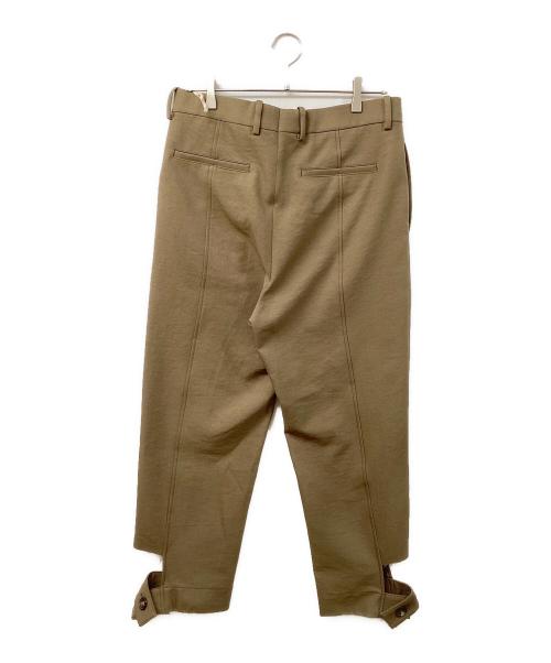 MARNI（マルニ）MARNI (マルニ) 裾デザインパンツ ブラウン サイズ:46の古着・服飾アイテム