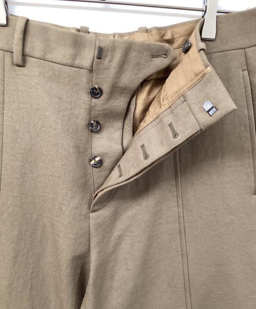 MARNI（マルニ）MARNI (マルニ) 裾デザインパンツ ブラウン サイズ:46の古着・服飾アイテム