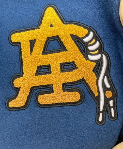 adidas Originals（アディダスオリジナル）adidas Originals (アディダスオリジナル) MC VARSITY ジャケット ネイビー×ベージュ サイズ:SIZE Mの古着・服飾アイテム