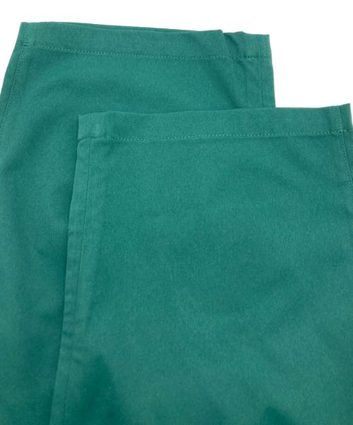 New Era（ニューエラ）New Era (ニューエラ) Wide Tapered Stretch Pants グリーン サイズ:Lの古着・服飾アイテム