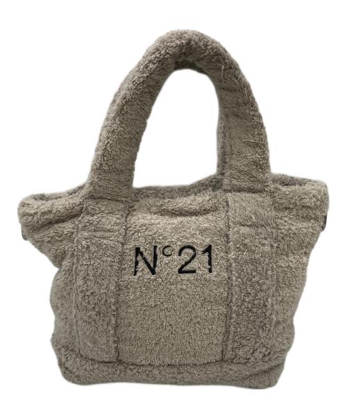 N°21（ヌメロヴェントゥーノ）N°21 (ヌメロヴェントゥーノ) 2WAYバッグ ベージュ サイズ:不明の古着・服飾アイテム