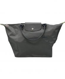 LONGCHAMP（ロンシャン）の古着「ルプリアージュ トートバッグ」｜グレー