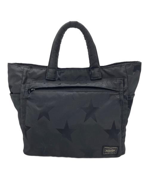 PORTER（ポーター）PORTER (ポーター) フラッグトートバッグ ブラック サイズ:不明の古着・服飾アイテム