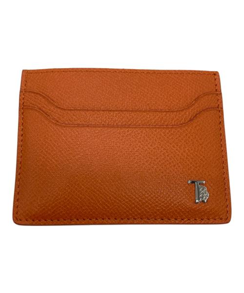 TOD'S（トッズ）TOD'S (トッズ) レザーカードケース オレンジ サイズ:不明の古着・服飾アイテム