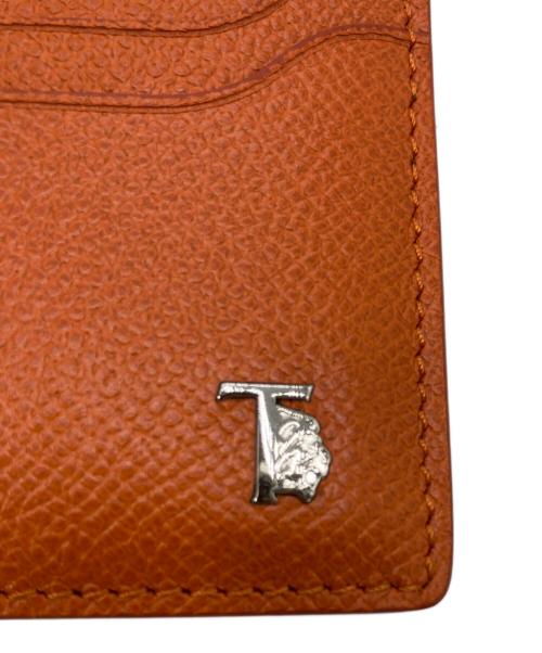 TOD'S（トッズ）TOD'S (トッズ) レザーカードケース オレンジ サイズ:不明の古着・服飾アイテム