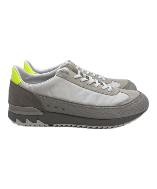 Onitsuka Tiger（オニツカタイガー）Onitsuka Tiger (オニツカタイガー) HSINTI スニーカー グレー×ホワイト サイズ:SIZE 28.5cmの古着・服飾アイテム