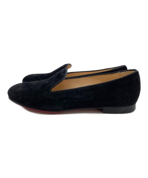 Christian Louboutin（クリスチャン・ルブタン）Christian Louboutin (クリスチャン・ルブタン) スウェードシューズ ブラック サイズ:SIZE 37 1/2の古着・服飾アイテム