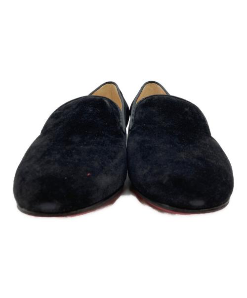 Christian Louboutin（クリスチャン・ルブタン）Christian Louboutin (クリスチャン・ルブタン) スウェードシューズ ブラック サイズ:SIZE 37 1/2の古着・服飾アイテム