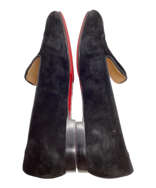 Christian Louboutin（クリスチャン・ルブタン）Christian Louboutin (クリスチャン・ルブタン) スウェードシューズ ブラック サイズ:SIZE 37 1/2の古着・服飾アイテム