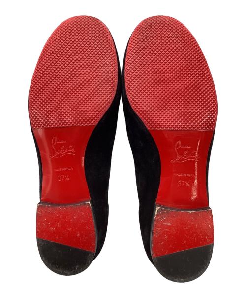 Christian Louboutin（クリスチャン・ルブタン）Christian Louboutin (クリスチャン・ルブタン) スウェードシューズ ブラック サイズ:SIZE 37 1/2の古着・服飾アイテム