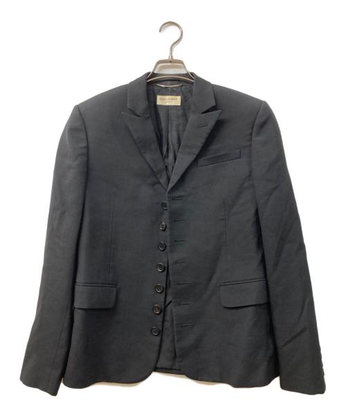 Saint Laurent Paris（サンローランパリ）Saint Laurent Paris (サンローランパリ) ウールギャバジン 7Bシングルテーラード ジャケット ブラック サイズ:46の古着・服飾アイテム