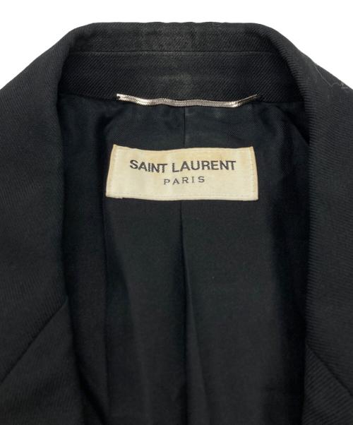 Saint Laurent Paris（サンローランパリ）Saint Laurent Paris (サンローランパリ) ウールギャバジン 7Bシングルテーラード ジャケット ブラック サイズ:46の古着・服飾アイテム