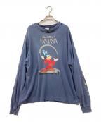 SAINT MICHAELセントマイケル）の古着「FANTASIA LS TEE FANTASIA」｜ネイビー