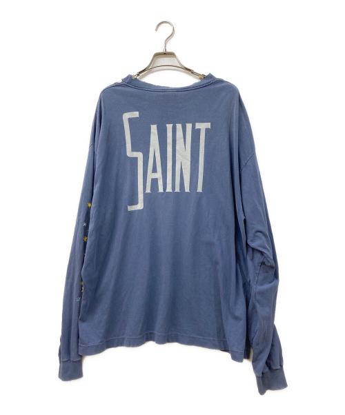 SAINT MICHAEL（セントマイケル）SAINT MICHAEL (セントマイケル) FANTASIA LS TEE FANTASIA ネイビー サイズ:XLの古着・服飾アイテム
