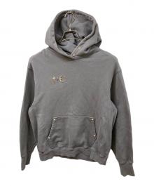 THUG CLUB（サグ クラブ）の古着「Armor Hoodie」｜グレー