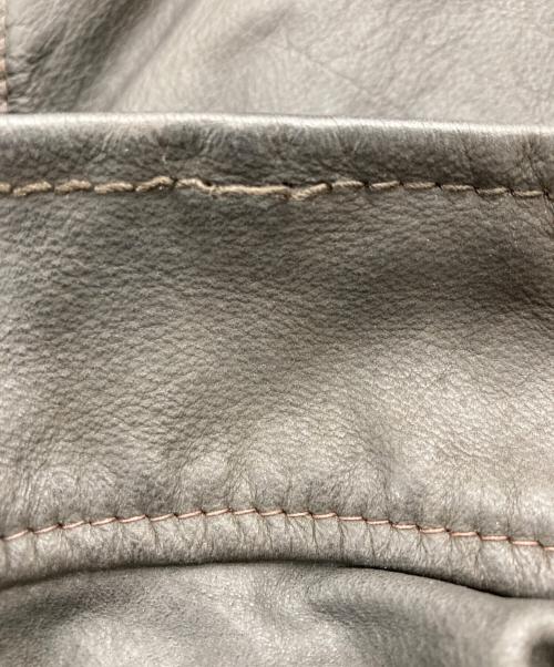 GIORGIO（ジョルジオ）GIORGIO (ジョルジオ) レザーブルゾン ブラック サイズ:SIZE Mの古着・服飾アイテム