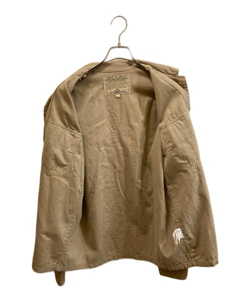 AVIREX（アヴィレックス）AVIREX (アヴィレックス) バックプリントジャケット ベージュ サイズ:SIZE Lの古着・服飾アイテム