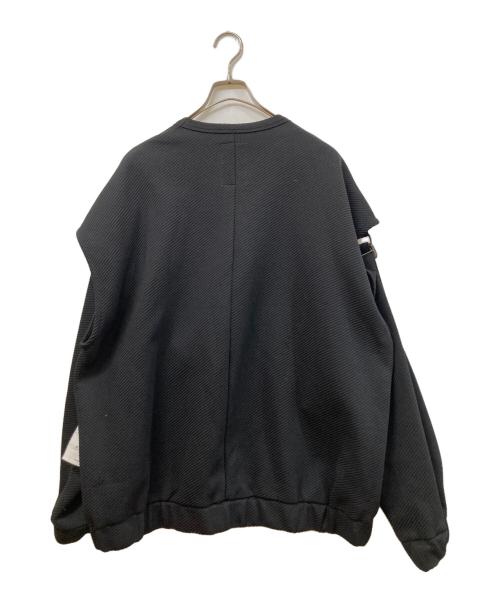 SHAREEF（シャリーフ）SHAREEF (シャリーフ) RIDGE TWILL SEPARATE SLEEVE PO ブラック サイズ:SIZE 1の古着・服飾アイテム