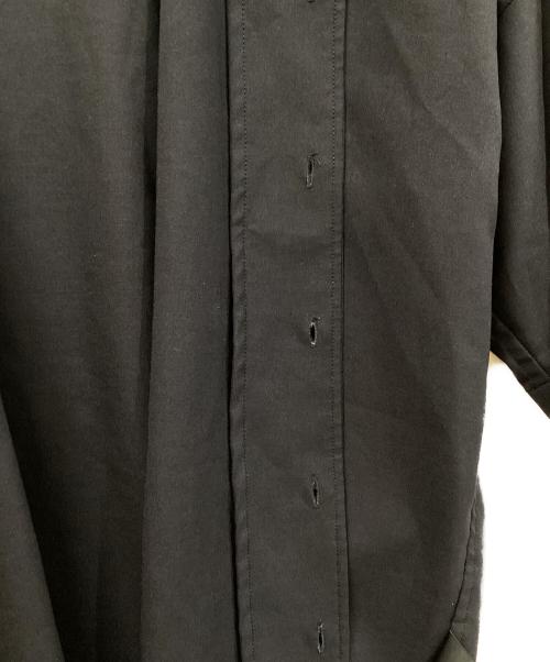 SHAREEF（シャリーフ）SHAREEF (シャリーフ) LAYERED L/S SHIRTS ブラック サイズ:SIZE 1の古着・服飾アイテム