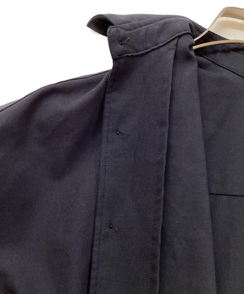 SHAREEF（シャリーフ）SHAREEF (シャリーフ) LAYERED L/S SHIRTS ブラック サイズ:SIZE 1の古着・服飾アイテム